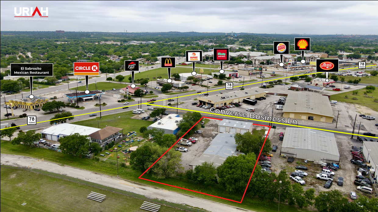 9202 Converse Business Ln, Converse, Texas 78109, ,Multi-use,Commercial Improved,9202 Converse Business Ln,3453465